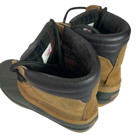 B1 Mens Woodstock Steel Shank Rubber Sole Preppy Rain Boots 9